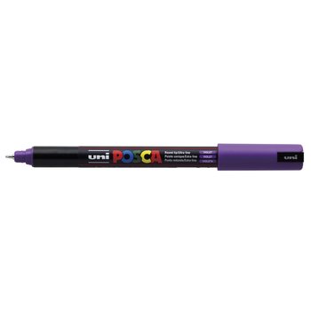 UNI-BALL POSCA MARQUEUR PC-1MR Pointe extra-fine Violet