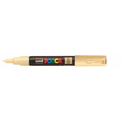 UNI-BALL Posca Marqueur pointe conique extra-fine PC1MC Beige