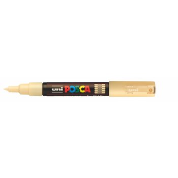 UNI-BALL POSCA MARQUEUR PC-1MC Pointe extra-fine Beige