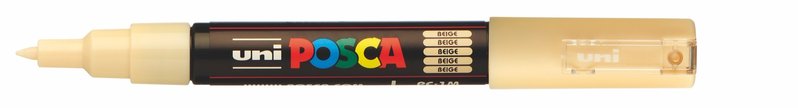 UNI-BALL Posca Marqueur pointe conique extra-fine PC1MC Beige