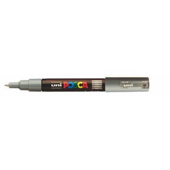 UNI-BALL Posca Marqueur pointe conique extra-fine PC1MC Gris