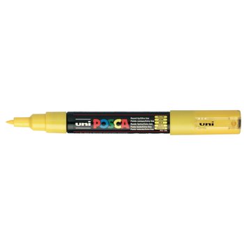 UNI-BALL POSCA MARQUEUR PC-1MC Pointe extra-fine Jaune