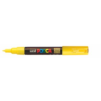 UNI-BALL Posca Marqueur pointe conique extra-fine PC1MC Jaune Paille