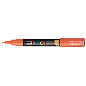 UNI-BALL POSCA MARQUEUR PC-1MC Pointe extra-fine Orange