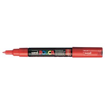 UNI-BALL POSCA MARQUEUR PC-1MC Pointe extra-fine Rouge