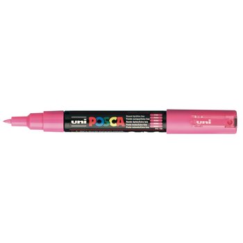 UNI-BALL POSCA MARQUEUR PC-1MC Pointe extra-fine Rose