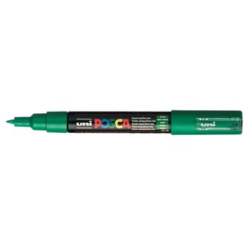 UNI-BALL POSCA MARQUEUR PC-1MC Pointe extra-fine Vert Foncé