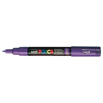 UNI-BALL POSCA MARQUEUR PC-1MC Pointe extra-fine Violet