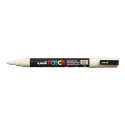 UNI-BALL Posca Marqueur pointe conique fine PC3M Beige