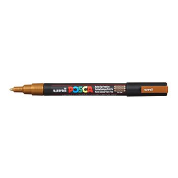 UNI-BALL Posca Marqueur pointe conique fine PC3M Bronze