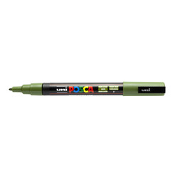 UNI-BALL Posca Marqueur pointe conique fine PC3M Vert Kaki