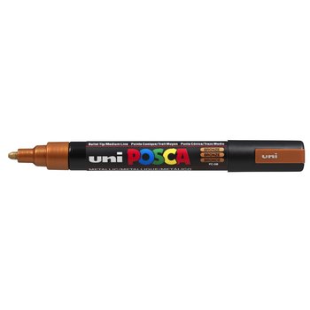 UNI-BALL POSCA MARQUEUR PC-5M Pointe moyenne Bronze