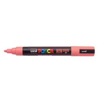 UNI-BALL POSCA MARQUEUR PC-5M Pointe moyenne Corail