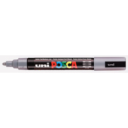 UNI-BALL Posca Marqueur pointe conique moyenne PC5M Gris