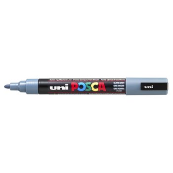 UNI-BALL Posca Marqueur pointe conique moyenne PC5M Gris Ardoise