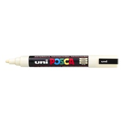 UNI-BALL Posca Marqueur pointe conique moyenne PC5M Ivoire