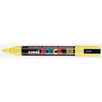 UNI-BALL POSCA MARQUEUR PC-5M Pointe moyenne Jaune