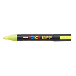 UNI-BALL Posca Marqueur pointe conique moyenne PC5M Jaune Fluo