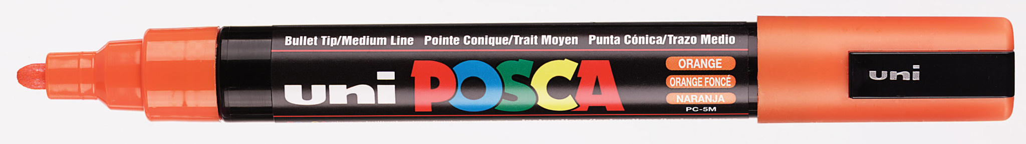 UNI-BALL Posca Marqueur pointe conique moyenne PC5M Orange Foncé