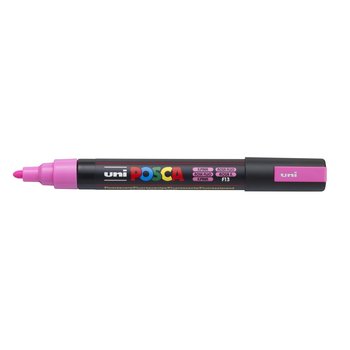 UNI-BALL POSCA MARQUEUR PC-5M Pointe moyenne Rose Fluo