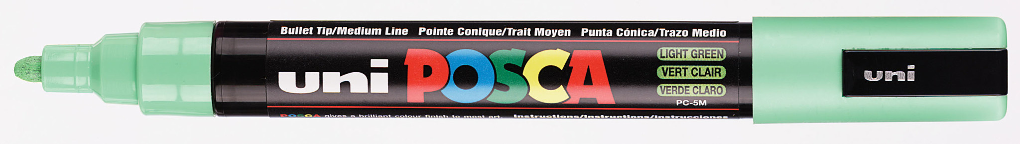 UNI-BALL Posca Marqueur pointe conique moyenne PC5M Vert Clair