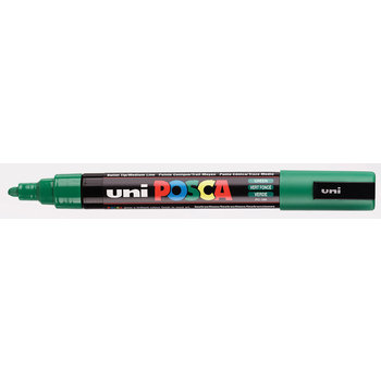 UNI-BALL POSCA MARQUEUR PC-5M Pointe moyenne Vert Foncé