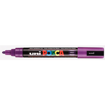 UNI-BALL POSCA MARQUEUR PC-5M Pointe moyenne Violet