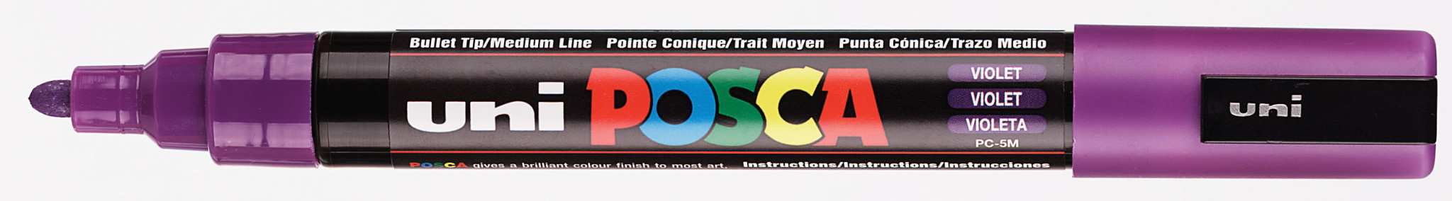 UNI-BALL Posca Marqueur pointe conique moyenne PC5M Violet