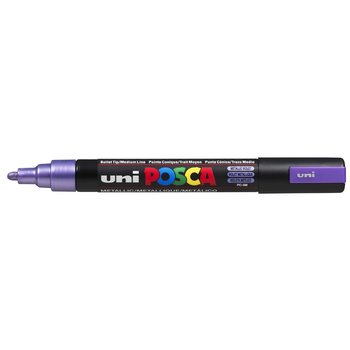 UNI-BALL Posca Marqueur pointe conique moyenne PC5M Violet Métal