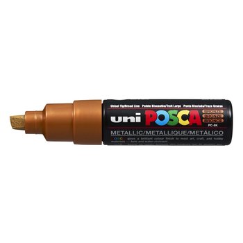 UNI-BALL POSCA MARQUEUR PC-8K Pointe large biseautée Bronze