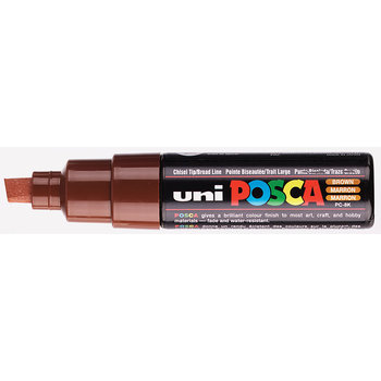 UNI-BALL Posca Marqueur pointe large biseautée PC8K Marron