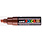 UNI-BALL Posca Marqueur pointe large biseautée PC8K Marron