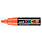 UNI-BALL POSCA MARQUEUR PC-8K Pointe large biseautée Orange Foncé