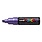 UNI-BALL Posca Marqueur pointe large biseautée PC8K Violet Métal