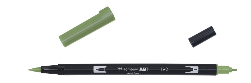 TOMBOW TOMBOW FEUTRE DOUBLE POINTE-VERT ASPERGE-192