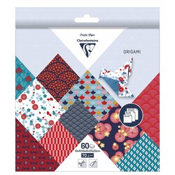 POLLEN Origami, Pochette De 60 Feuilles 10X10Cm - 15X15Cm - 20X20Cm 70G, Hanayo