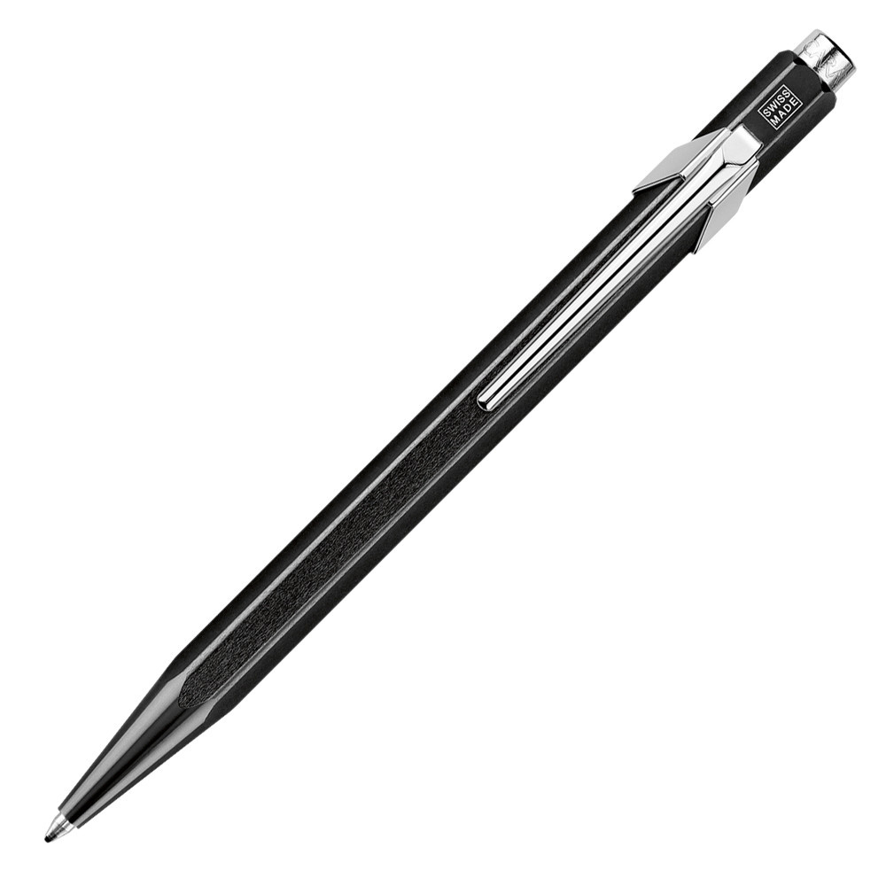 CARAN D'ACHE Stylo bille 849 Popline noir avec étui slimpack