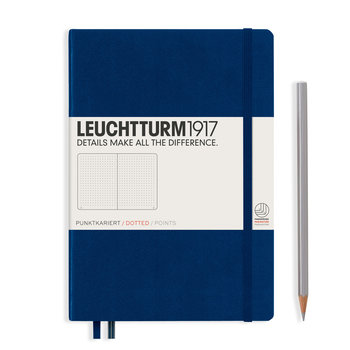 LEUCHTTURM 1917 Bleu Marine, Medium, 251 p., pointillé