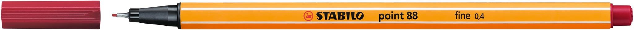 STABILO Point 88 - rouge bordeaux
