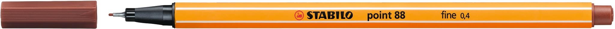 STABILO Point 88 - marron chocolat