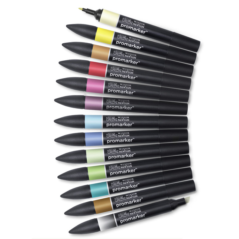 WINSOR & NEWTON Promarker set 12+1 set 2