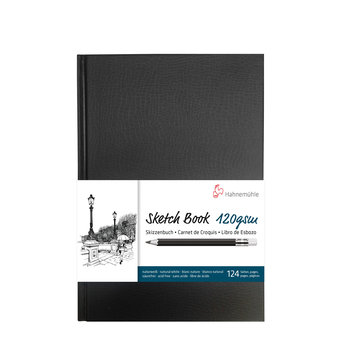 HAHNEMUHLE Livre Croquis "Sketch Book" 120g/m², DIN A4, 62feuilles