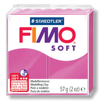 STAEDTLER Pâte FIMO SOFT - framboise - n°22 - 57g