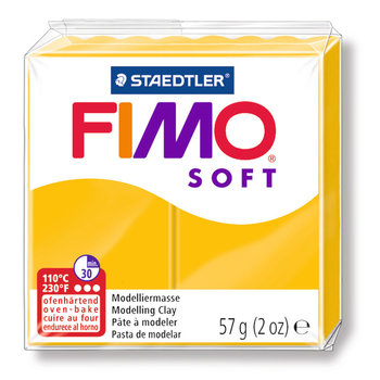 STAEDTLER Pâte FIMO SOFT - jaune Tournesol - n°16 - 57g