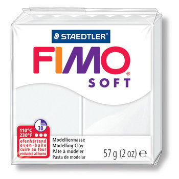 STAEDTLER Pâte FIMO SOFT - blanc opaque - n°0 - 57g