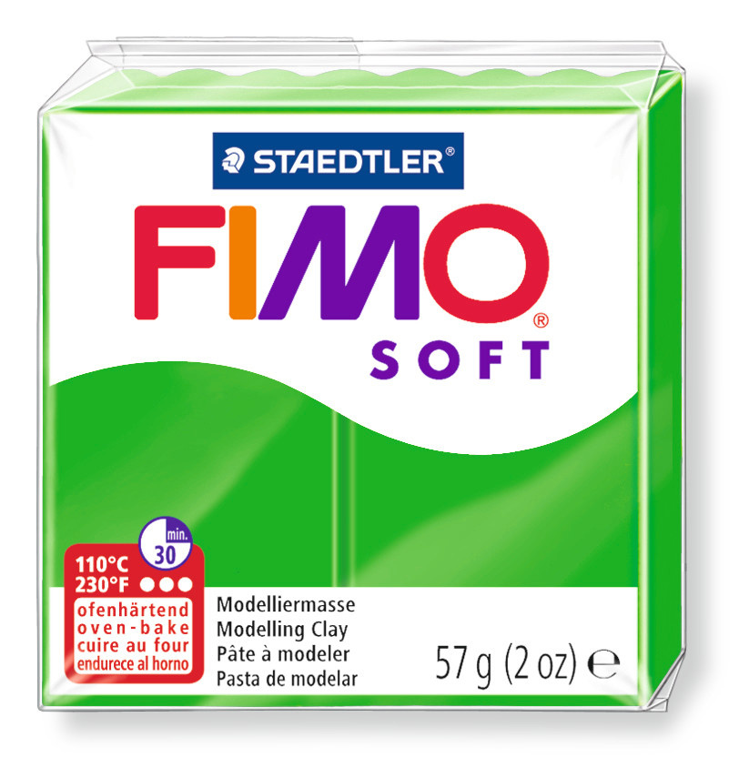 STAEDTLER Fimo Soft 57G Vert Tropique / 8020-53