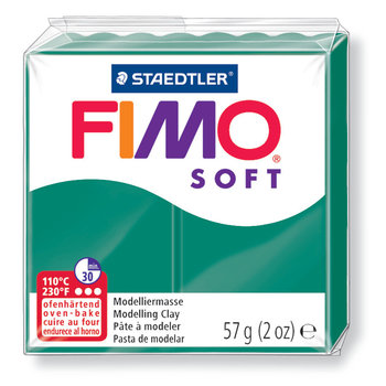 STAEDTLER Pâte FIMO SOFT - Vert Emeraude - n°56 - 57g