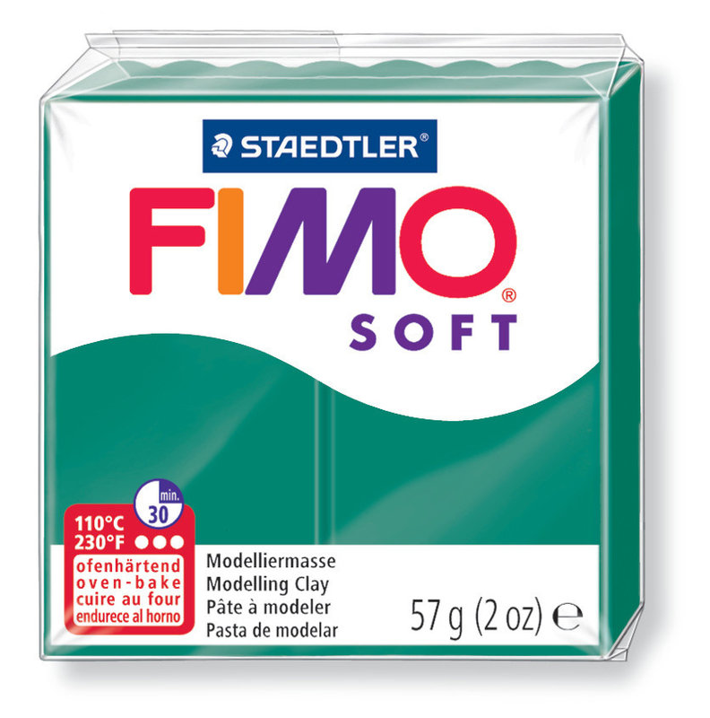 STAEDTLER Fimo Soft 57G Emeraude / 8020-56