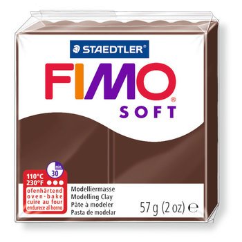 STAEDTLER Pâte FIMO SOFT - chocolat - n°75 - 57g