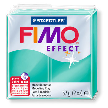 STAEDTLER Fimo Effect 57G Vert Translucide / 8020-504